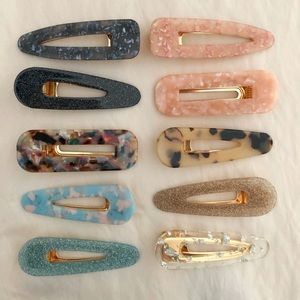 Pack of 10 new hair clips